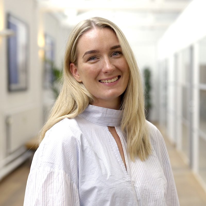 Projektleder i webudvikling Simone Zibrandtsen