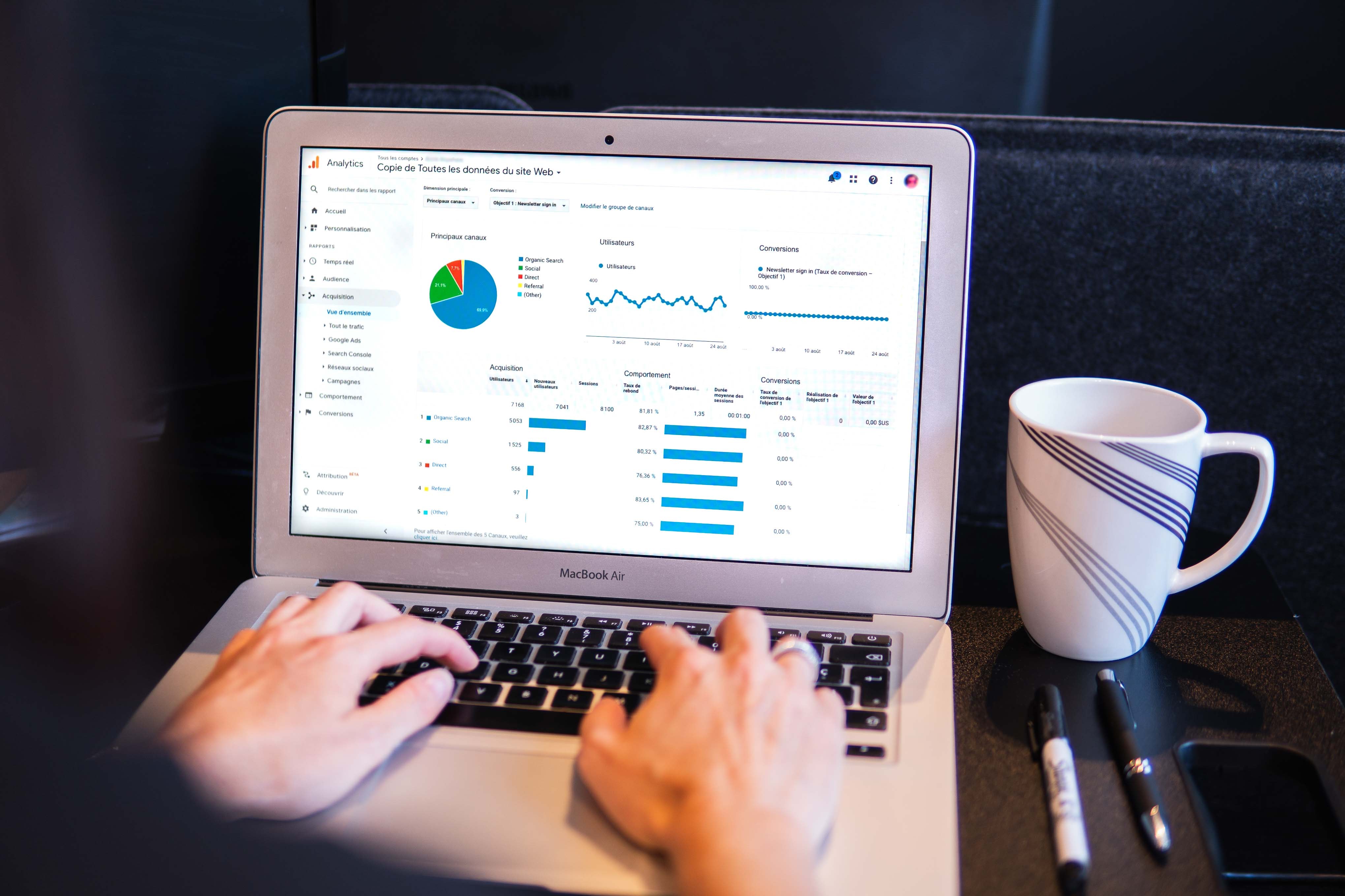 webshopløsning dashboard