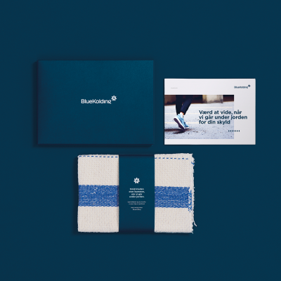 Blue Kolding design materiale eksempel