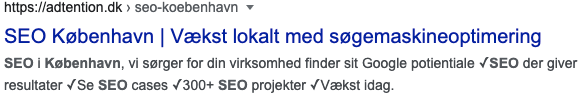 CTR meta tags med lokal SEO
